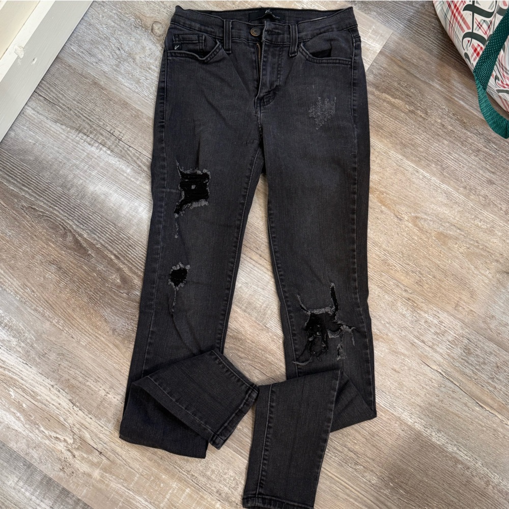 Kancan Black Distressed Jeans